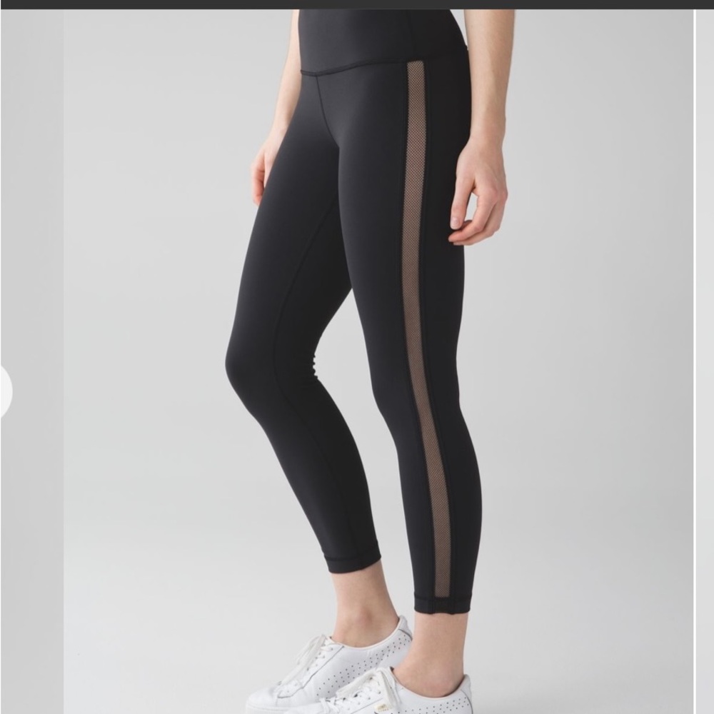 Lululemon High Times Pant (Wing Mesh) Leggings - Full On Luxtreme